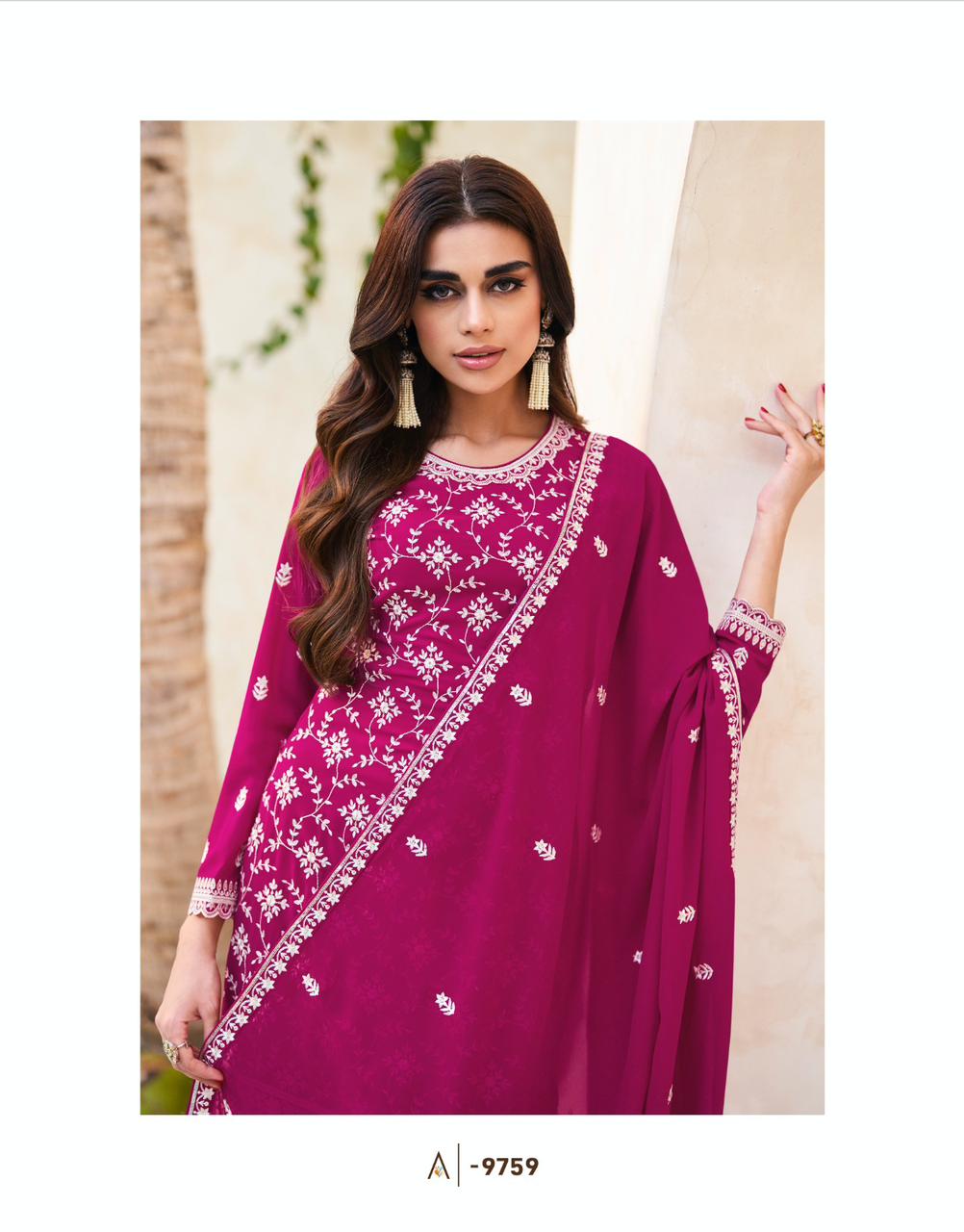 Zohra By Aashirwad Georgette Wedding Salwar Suits Catalog
